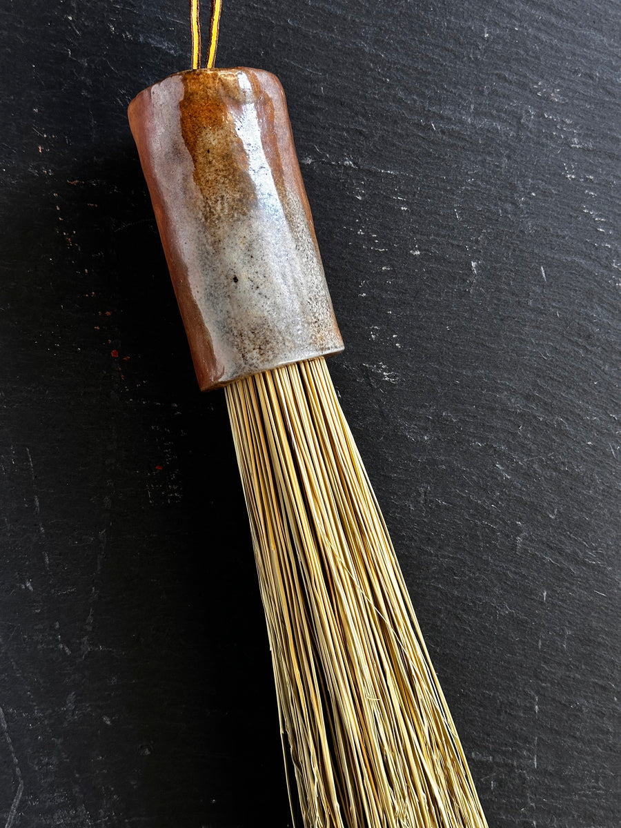 Grace Brogan Detail of Ceramic Hand Broom
