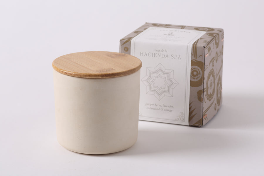 Los Poblanos Hacienda Candle with lid